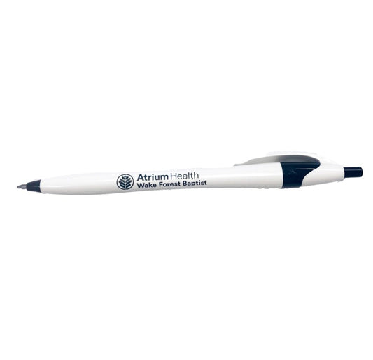 AHWFB Black & White Retractable Pen